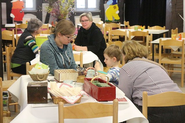 Bild: Osterbastelspa&szlig; im Tabakspeicher