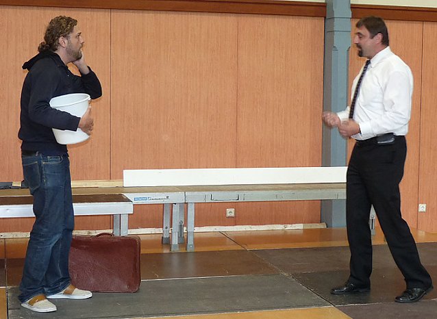 Bild: Joachim Kreyer als Schauspieler