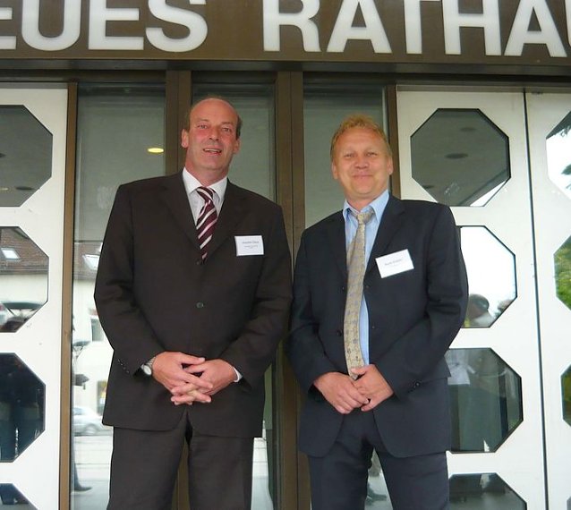 Bild: Joachim Claus und Ren&eacute; K&uuml;bler