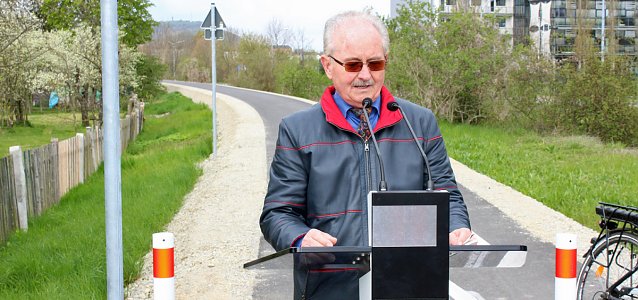 Bild: Unstrut-Werra-Radweg &uuml;bergeben