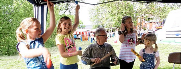 Bild: Buntes Kinderprogramm zum Rolandsfest in der Promenade