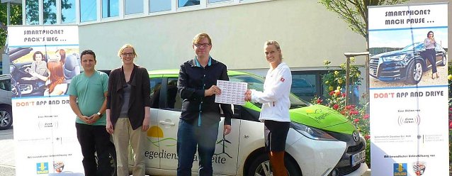 Bild: Don't App and drive - Junge Union startet Aktion zur Verkehrssicherheit