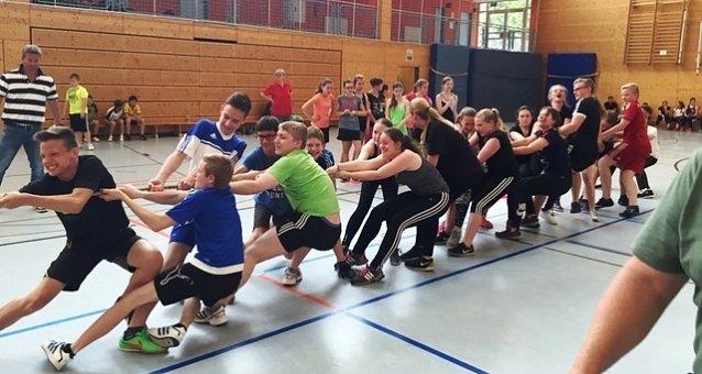 Bild: Tag des Sports am Schiller Gymnasium Bleicherode