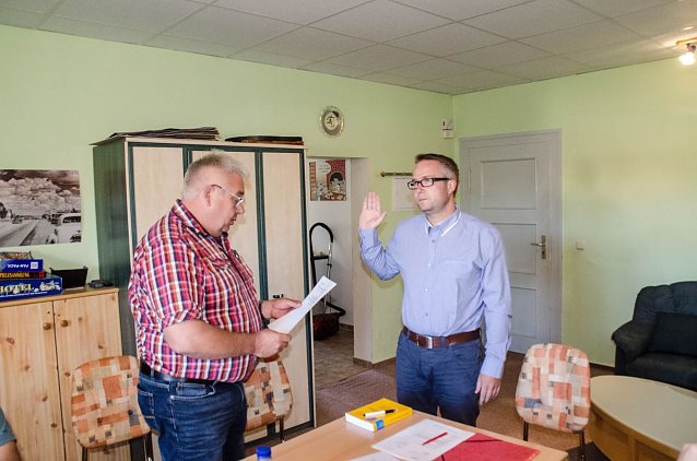 Bild: Thomas Gerlach ist neuer B&uuml;rgermeister in Buchholz