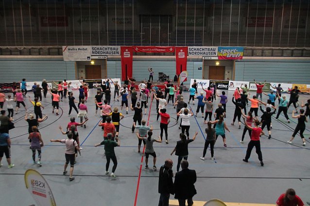 Bild: Aerobic Day in Nordhausen