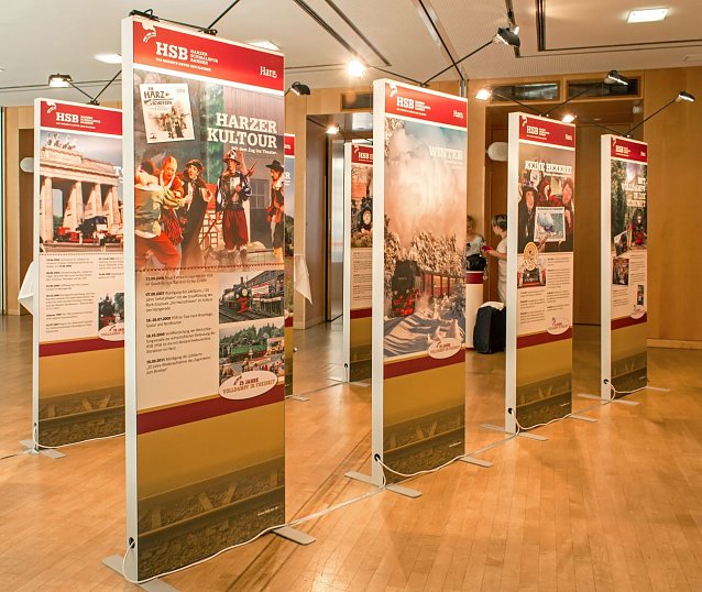 Bild: 25 Jahre Volldampf in Freiheit - Ausstellung zur Harzer Schmalspurbahn wird im Landratsamt gezeigt