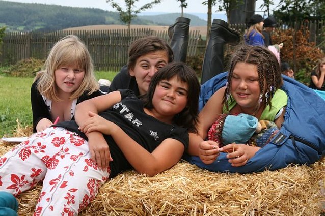 Bild: Spa&szlig; im Camp