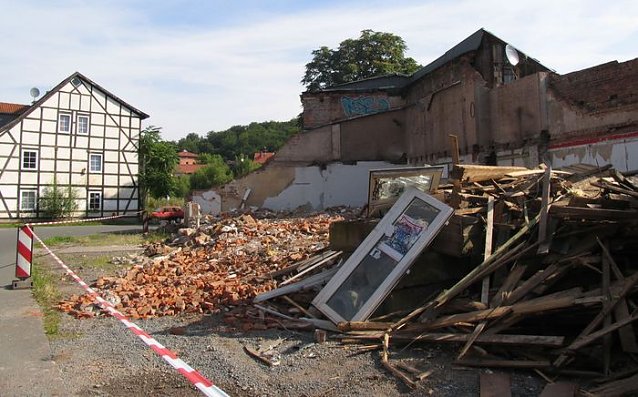 Bild: Und weg damit