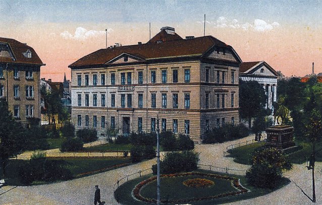 Bild: St&auml;dtisches Museum am Kaiser-Friedrich-Wilhelm-Platz, 1907-1934