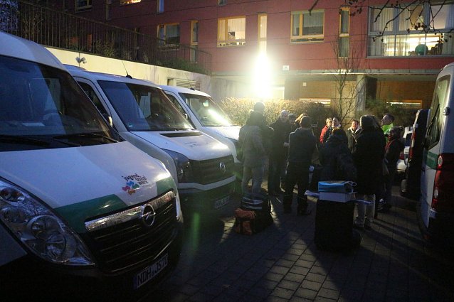 Bild: Auf nach Mediasch - der j&auml;hrliche Spendentransport Richtung Rum&auml;nien startete in den Morgenstunden