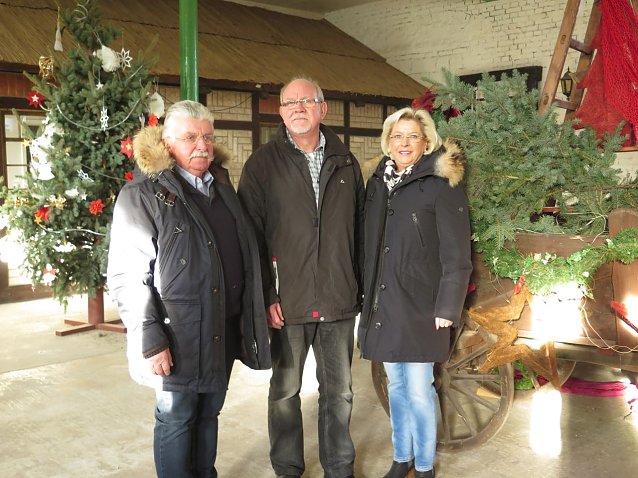 Bild: Michael Seidel und Frau Sabine Seidel und Hans-G&uuml;nter Neblung