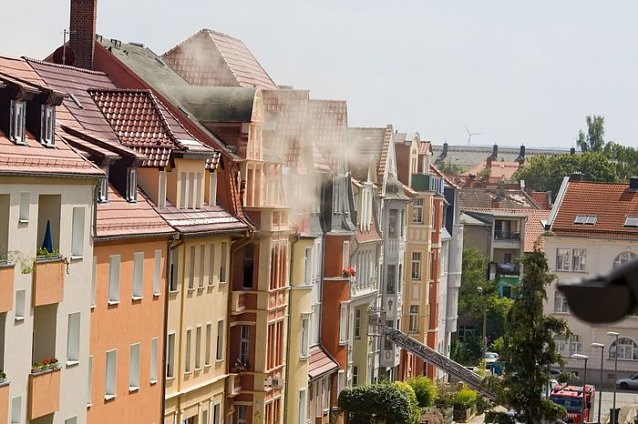 Bild: Brand in Nordhausen
