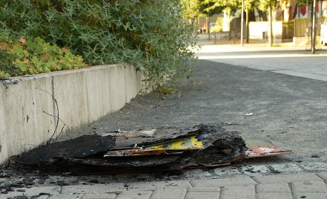 Bild: Verbrannt