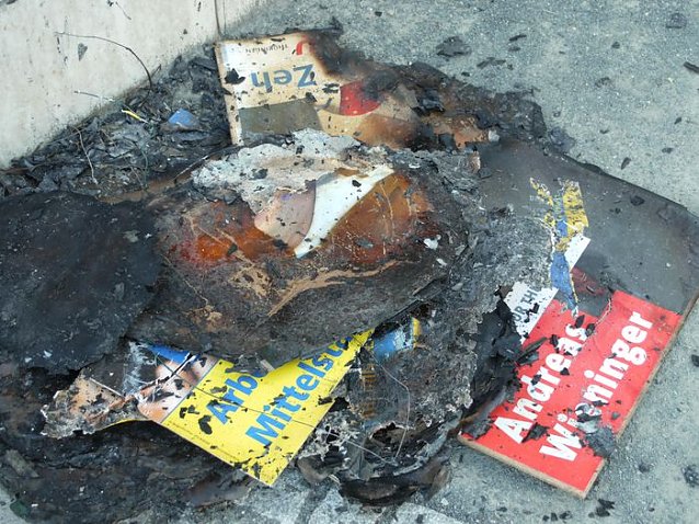 Bild: Verbrannt