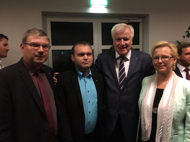 Bild: Nordh&auml;user CDU zu Gast bei Horst Seehofer