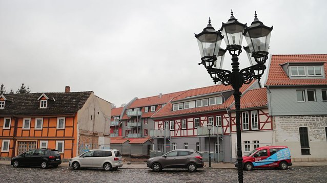 Bild: Parken in der Altstadt - es wird "knirsch"
