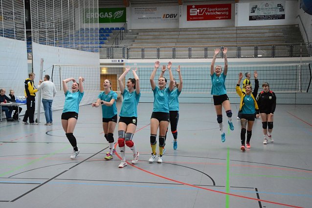 Bild: Volleyball-Tag in der Sporthalle der K&auml;the-Kollwitz-Schule