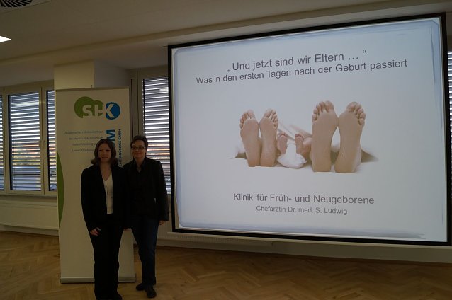 Bild: Frau Dr. med Geier und Frau Dr. med Ludwig