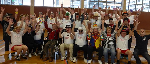 Bild: Rosenmontag bei der erzsportgruppe des S&uuml;dharzklinikums Nordhausen