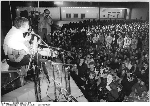 Bild: Biermann in der DDR