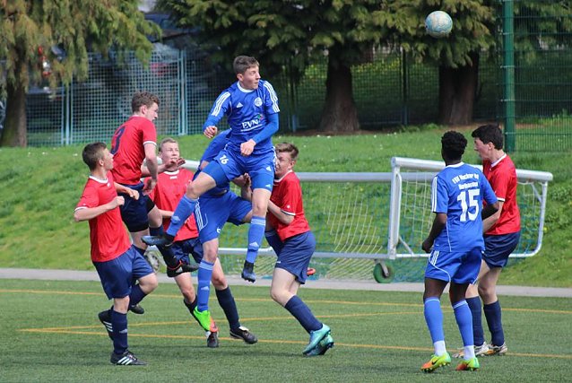 Bild: Die U 19 des FSV Wacker 90 Nordhausen baute am Sonntag durch einen 7:0-Sieg gegen den SV Buttlar die Tabellenf&uuml;hrung in der Verbandsliga-Staffel 2 weiter aus
