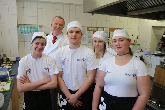 Bild: Nur knapp schlitterten die �Faboulus-Head-Chefs� am Finaleinzug vorbei