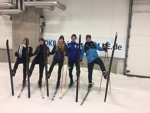 Bild: Dank erfolgreicher Spekulation ging es f&uuml;r einige Sch&uuml;ler des Bleicher&ouml;der Schillergymnasiums nach Oberhof