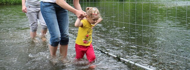 Bild: Ab ins Wasser - in der Zorge hie&szlig; es heute wieder "Anwassern"