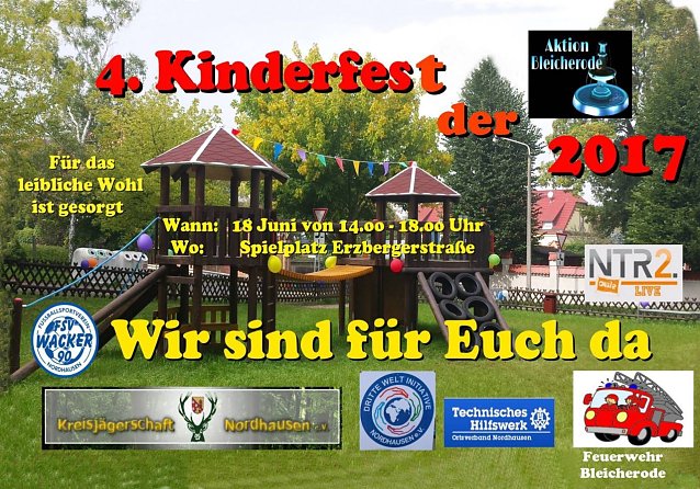 Bild: Kinderfest in Bleicherode