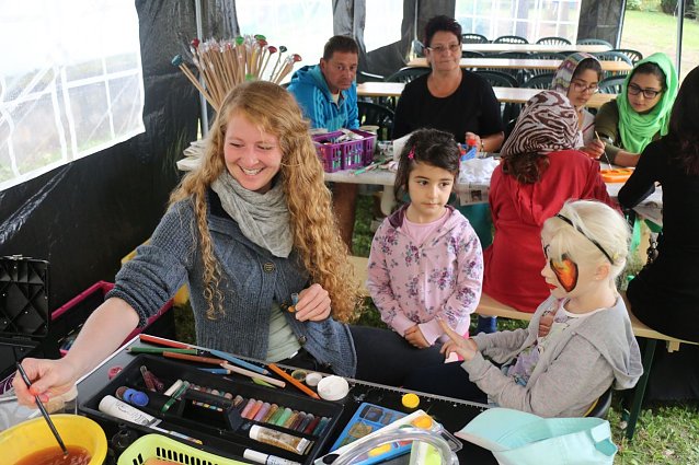 Bild: Nachbarschaftsfest im Nordhaus