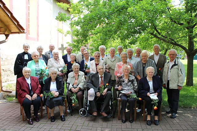 Bild: Jubelkonfirmation in Windehausen