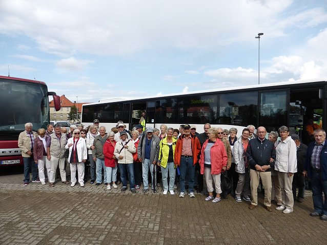 Bild: Die Herzsportgruppe unterwegs im Harz