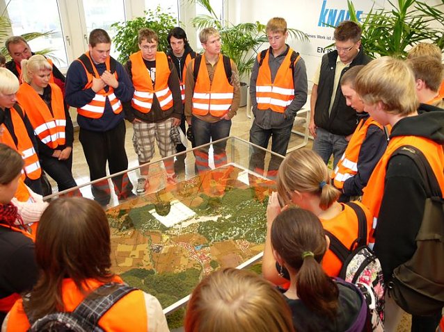 Bild: Besuch bei Knauf