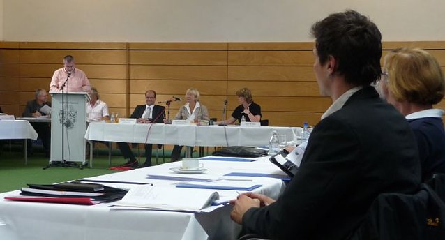 Bild: Stadtssitzung in Nordhausen
