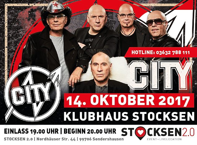 Bild: Karten f&uuml;r Konzert mit CITY gewinnen