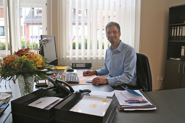Bild: Erster Arbeitstag f&uuml;r Kai Buchmann