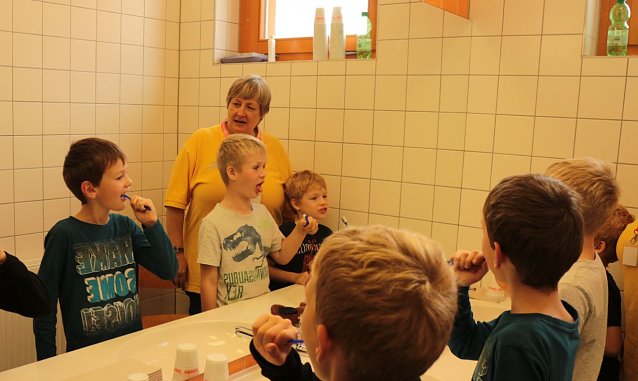 Bild: Tag der Zahngesundheit an der Grundschule Werther