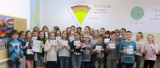 Bild: Erter "F&uuml;hrerschein" f&uuml;r die Sch&uuml;lerinnen und Sch&uuml;ler der 5. Klasse