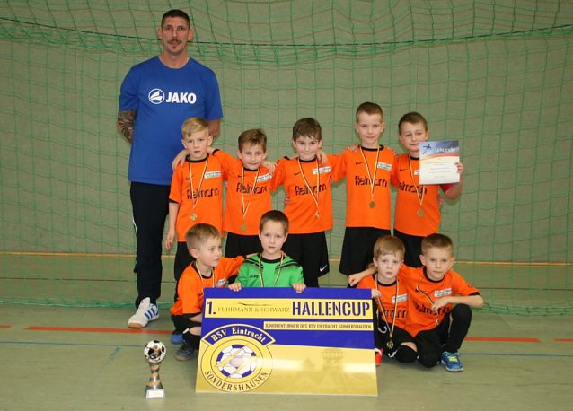 Bild: Hallencup des BSV Eintracht der G- Junioren