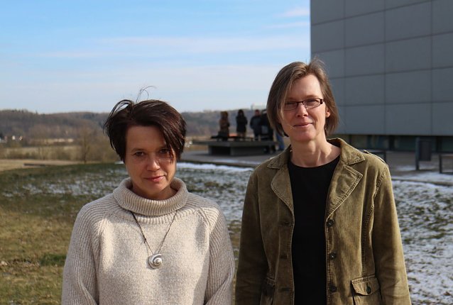 Bild: Regina Heubaum (links) und Brita Heinrichs