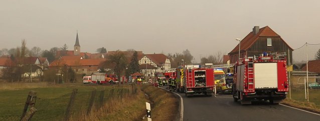 Bild: Brand in Liebenrode