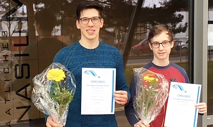 Bild: Sch&uuml;ler des Schillergymnasiums nahmen erfolgreich an der 27. Physikolympiade Th&uuml;ringens teil.