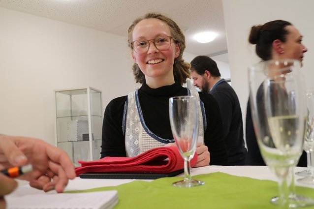 Bild: Wir freuen uns auf die Kinder - Einrichtungsleiterin Susanne Linsel