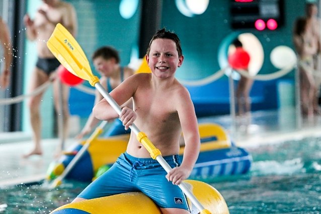 Bild: Osterferienspiele im Badehaus