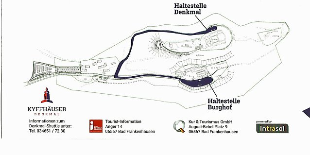 Bild: Mit Elektroantrieb zum Kyffh&auml;userdenkmal