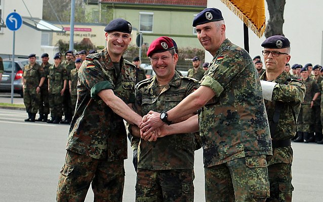 Bild: Kommandeurswechsel am Bundeswehrstandort Sondershausen