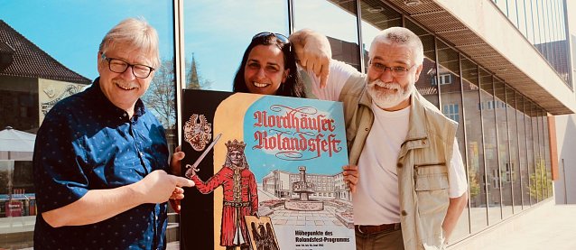 Bild: Wir werden dabei sein - Roland, Zwanziger und die Haxn freuen sich schon auf die 50. Ausgabe ihre Festes