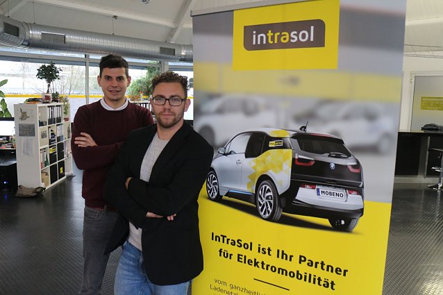 Bild: v.l.: Sebastian Kupfer und Eric Benkenstein