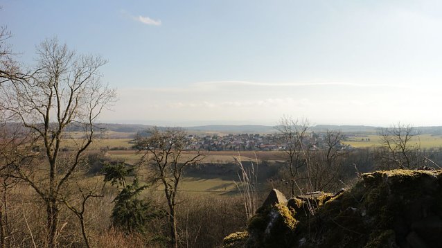 Bild: Blick von der Burg 
