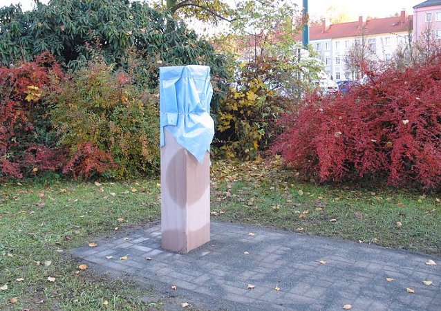 Bild: Vor der Einweihung